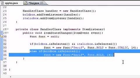 Java Programming Tutorial   65   The Final Check Box Program   YouTube