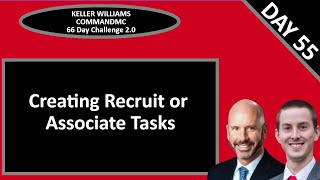 KW CommandMC 66 Day Challenge 2.0 Day 55 - Creating Recruit or Associate Tasks