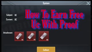 HOW TO EARN FREE UC IN PUBG MOBILE WITH PROOF screenshot 3
