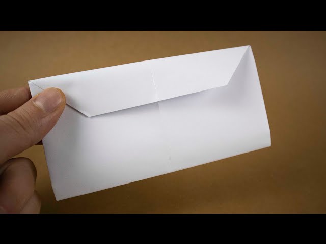 Comment faire une enveloppe FACILE et sur mesure 