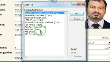 how to export pdf excel format in access database | exportwithformatting macro