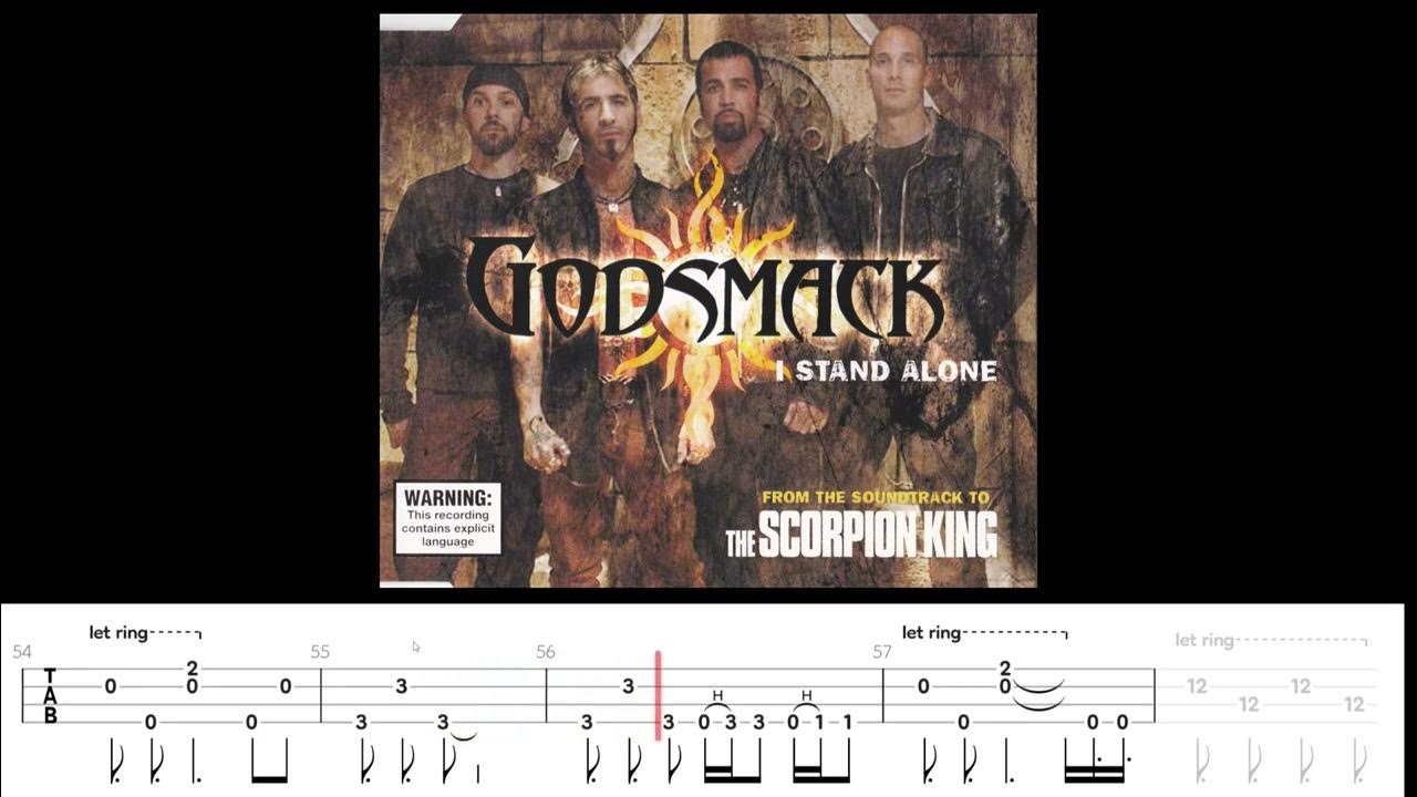 Godsmack I Stand Alone (Bass Backing Track w/ Bass Tabs) YouTube