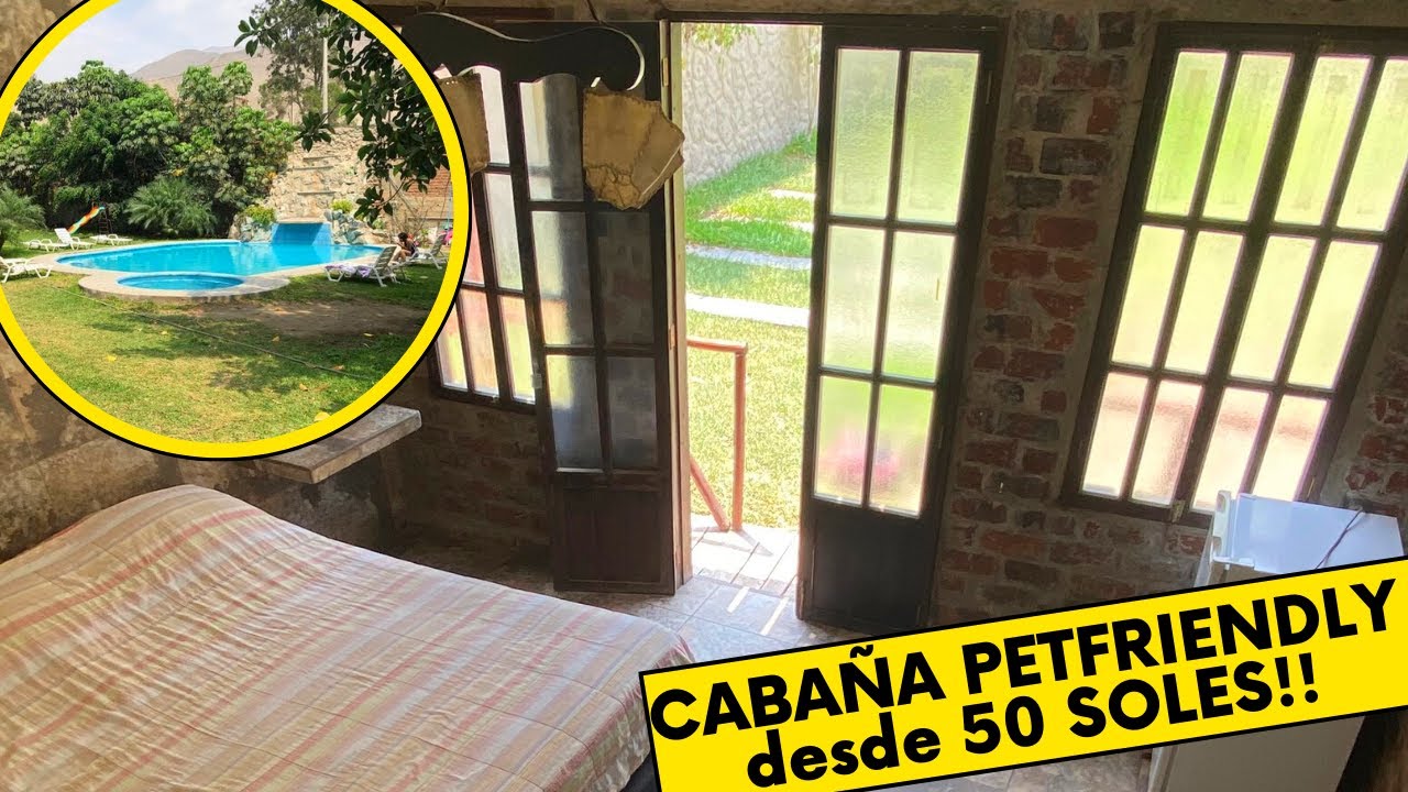 CABAÑITAS A UNA HORA DE LIMA POR 5O SOLES POR DOS DIAS!