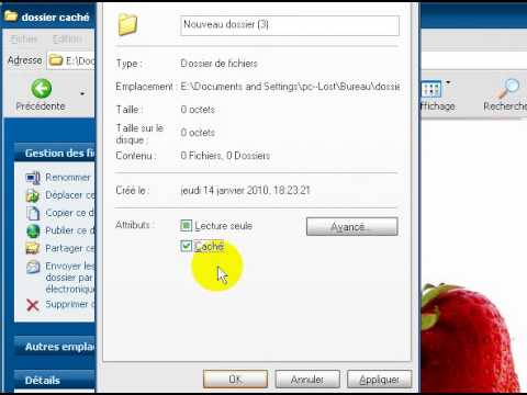 Vidéo: Comment Rendre Les Dossiers Cachés Visibles Dans Windows XP