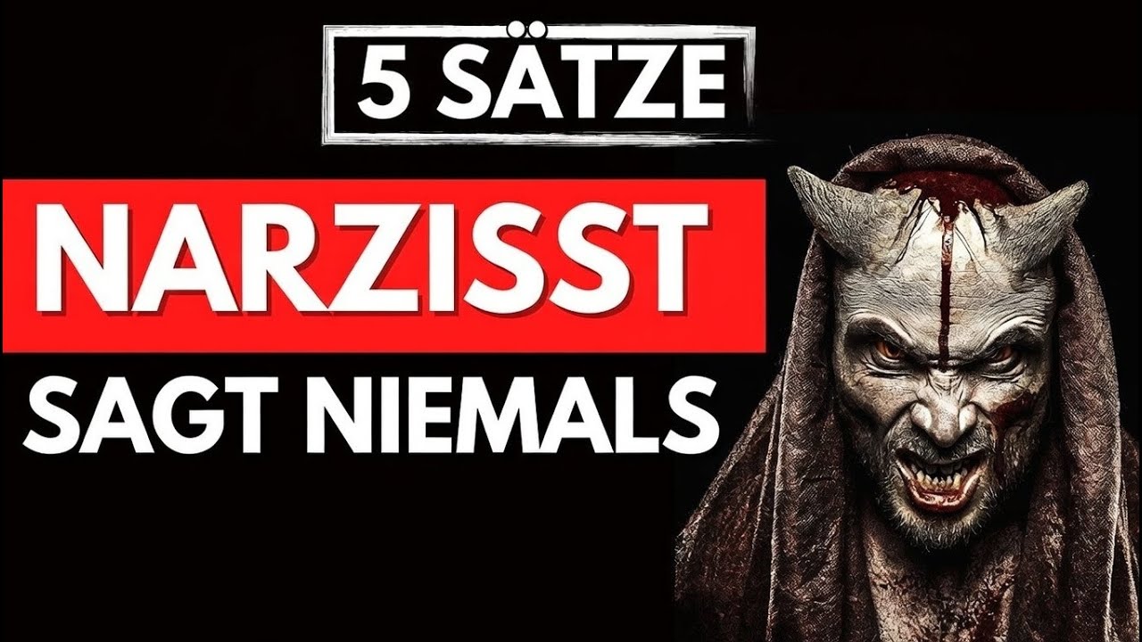 5 Sätze, die ein Narzisst NIEMALS sagen wird (Nummer 3 schockiert jeden)