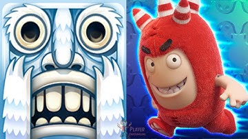 Oddbods Turbo Run Fuse Vs Temple Run 2 New Update Christmas 2018