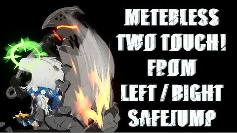 METERLESS Dizzy TWO TOUCH from LEFT RIGHT SAFEJUMP two