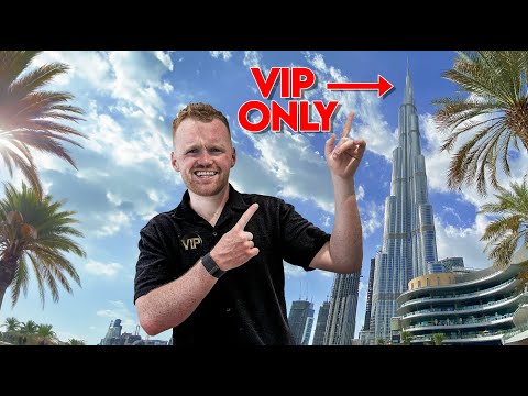 I went to the TOP of the BURJ KHALIFA | VIP experience..