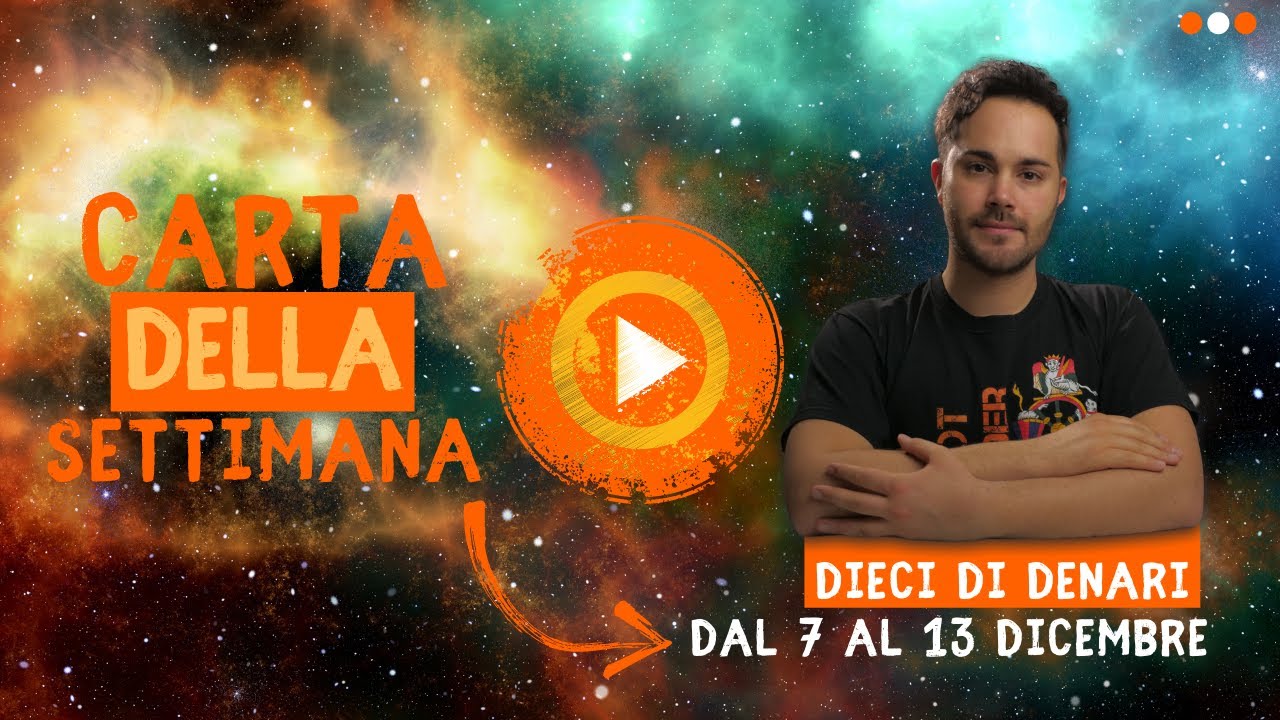 10 Di Denari Dal 7 Al 13 Dicembre Tarocchi Youtube