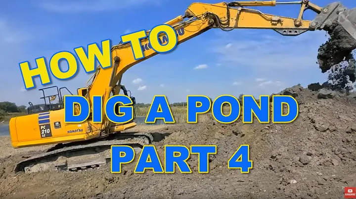 How to Dig a Pond & Canal DIY - Part 4
