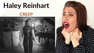 Stage Presence coach reacts to Haley Reinhart "Creep"