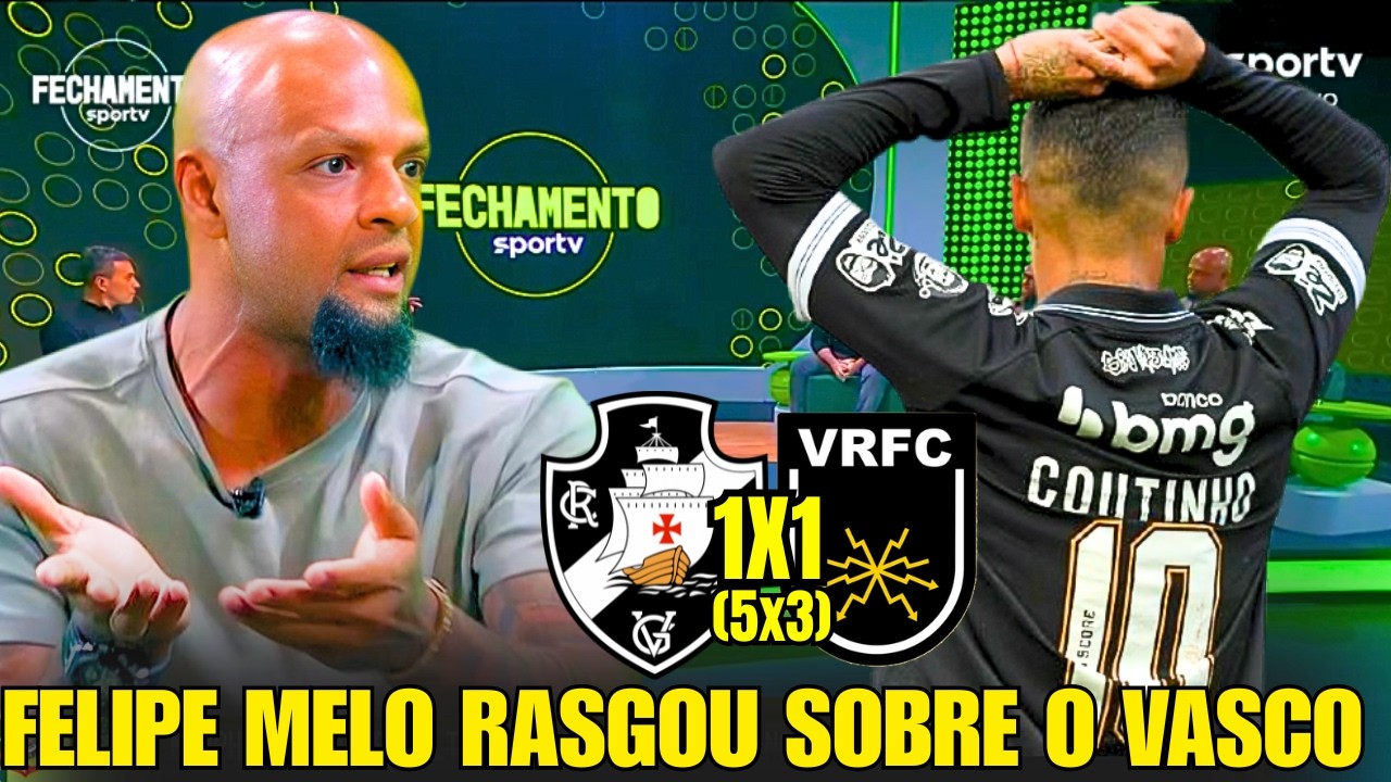 FELIPE MELO MANDA A REAL SOBRE O VASCO | FERNANDO DINIZ | COUTINHO | SPINELLI | NOTICIAS VASCO HOJE