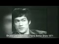 Bruce Lee Interview (Pierre Berton Show, 1971)