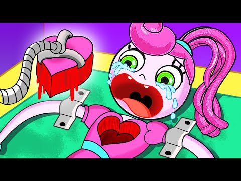 🔴 Mommy Long Legs performs heart surgery - Poppy Playtime Animation | Stop Motion Paper