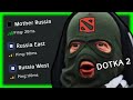 When RUSSIANS Play DOTA 2 In EUROPE
