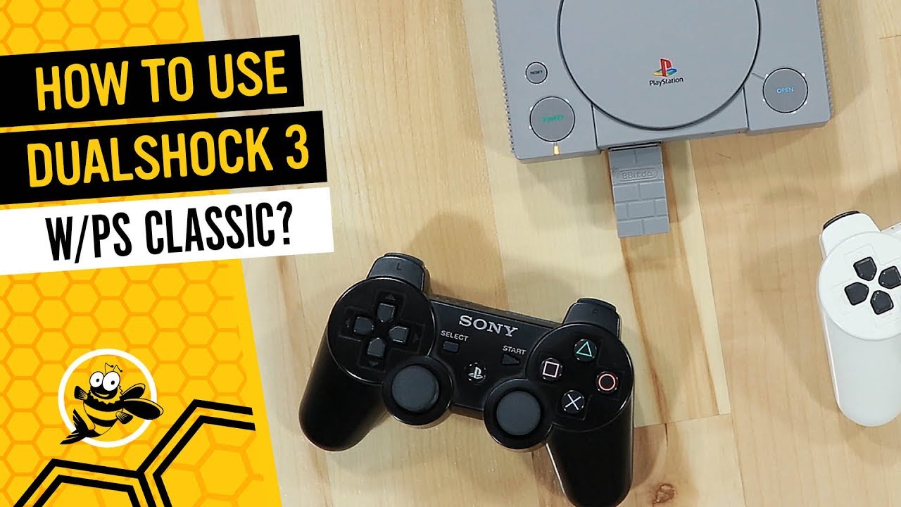 How To Pair The Ps3 Controller With The Playstation Classic Youtube