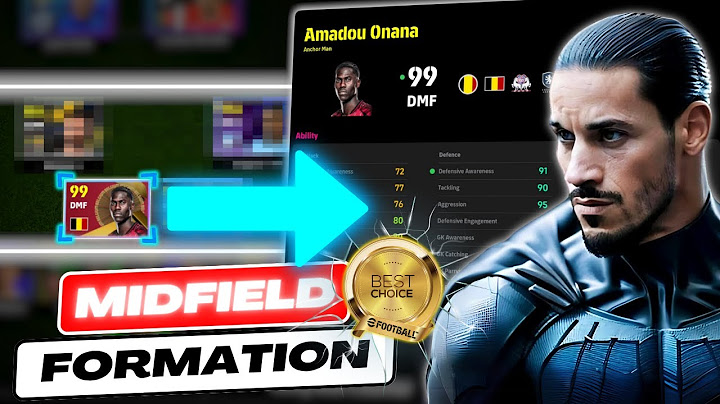 The Best MIDFIELD FORMATION in eFootball ⚡🔥