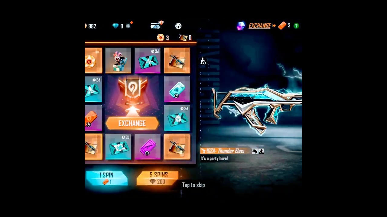 New Groza Incubator In Free Fire 