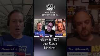 eBay is NOT the Stock Market!