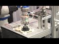 東芝機械ロボット 3Dビジョン、組立、検査　2017国際ロボット展におけるデモ