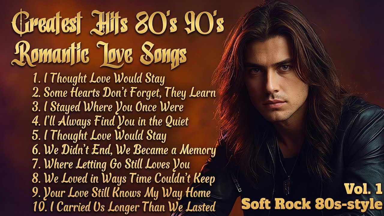 Greatest Hits Romantic Love Songs 💖 Love Songs 80's 90's - Soft Rock Ballads - Playlist Vol. 1