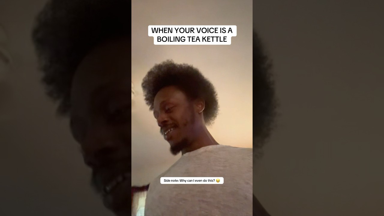 When your voice is a boiling tea kettle&hellip; #highpitch #funny #talents #opera #Afro