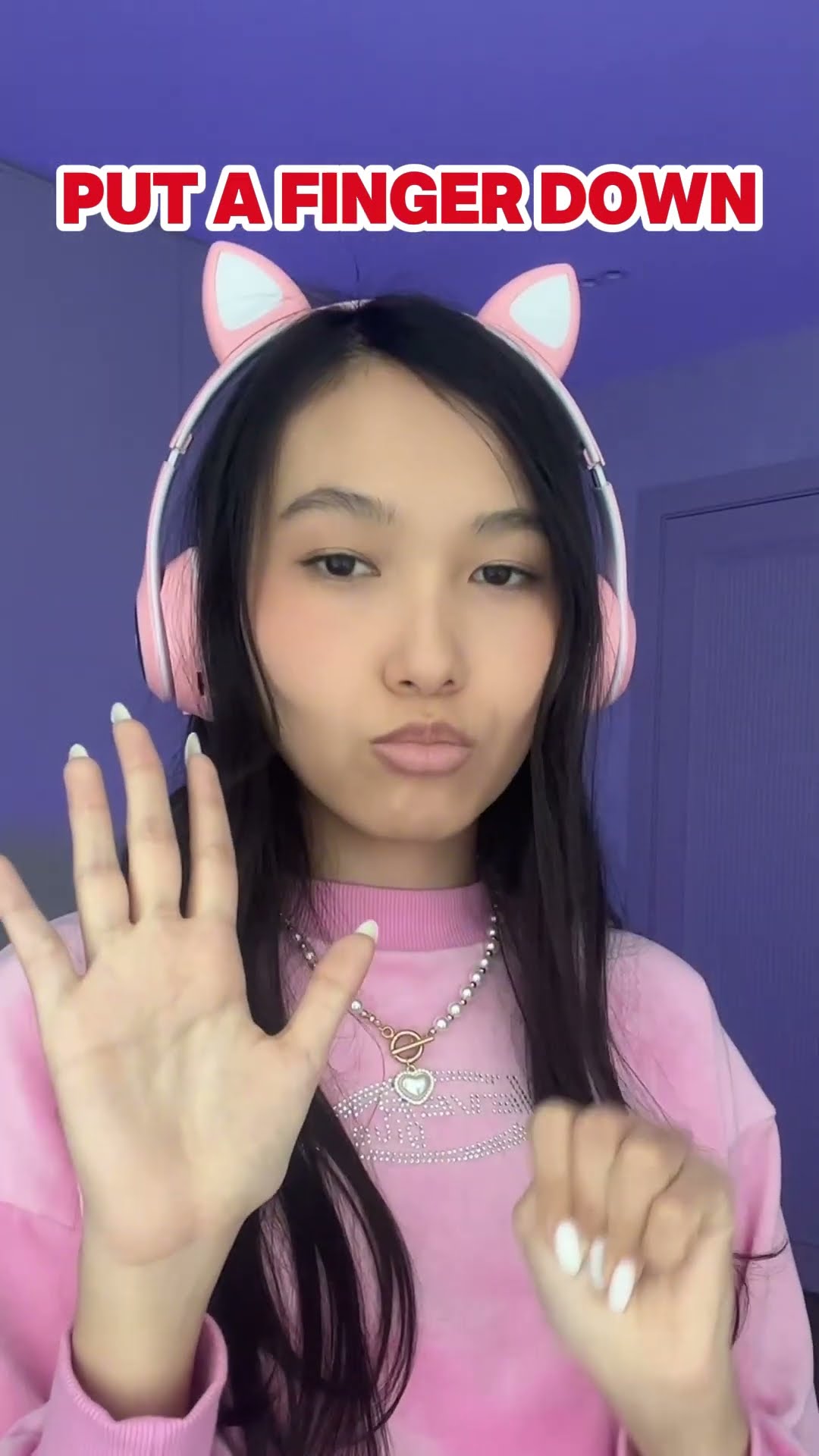 PUT A FINGER DOWN!?♥ *ROBLOX EDITION* #roblox #robloxshorts