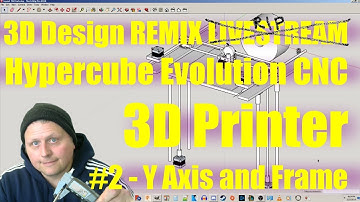 3D Printer Remix Livesteam PART 2 - Y-Axis and Frame