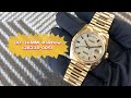 Unboxing Rolex Day Date 36MM Yellow Gold Pave Rainbow