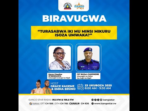 BIRAVUGWA TURASABWA IKI MU MINSI MIKURU ISOZA UMWAKA