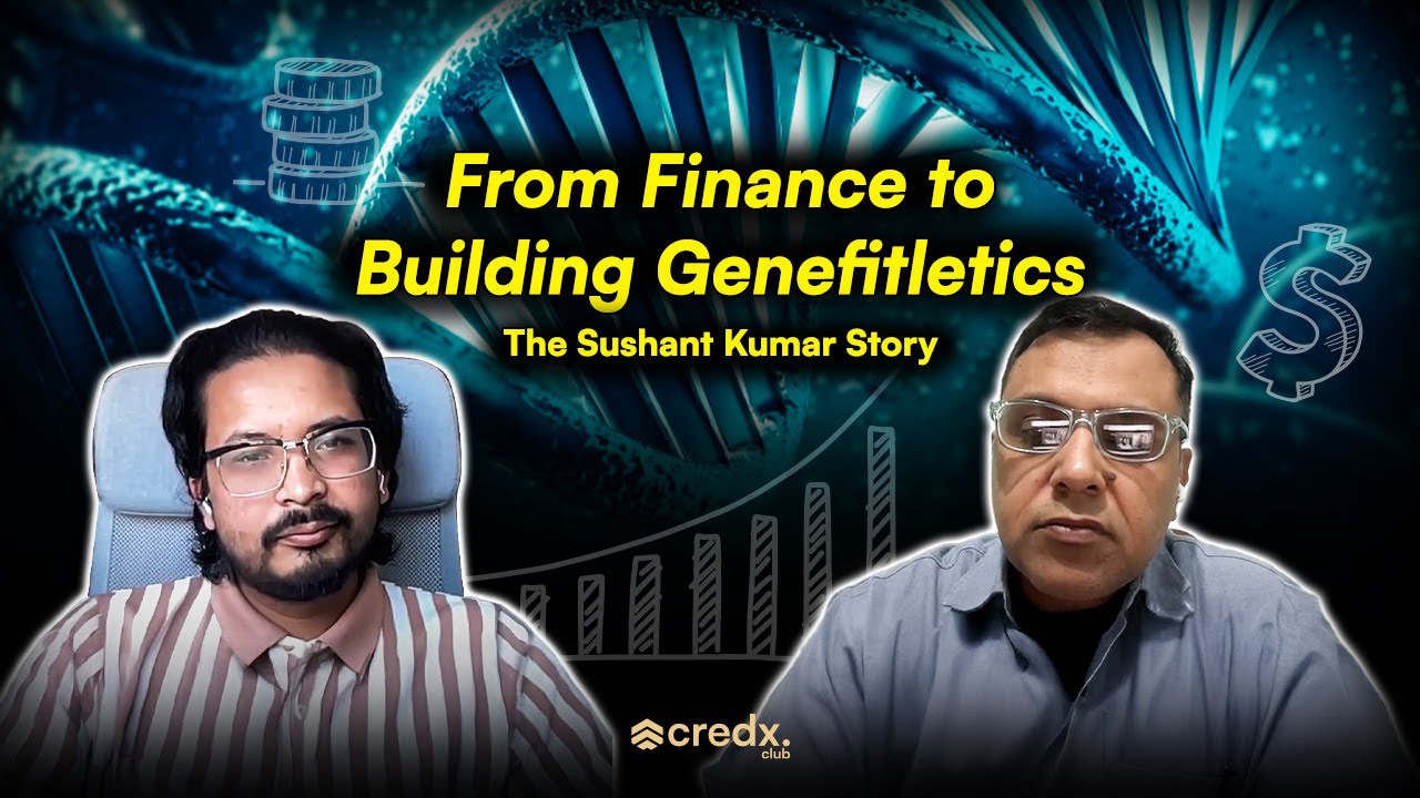 From Finance to Building Genefitletics: The Sushant Kumar Story | BO#001 Darshil Khunt