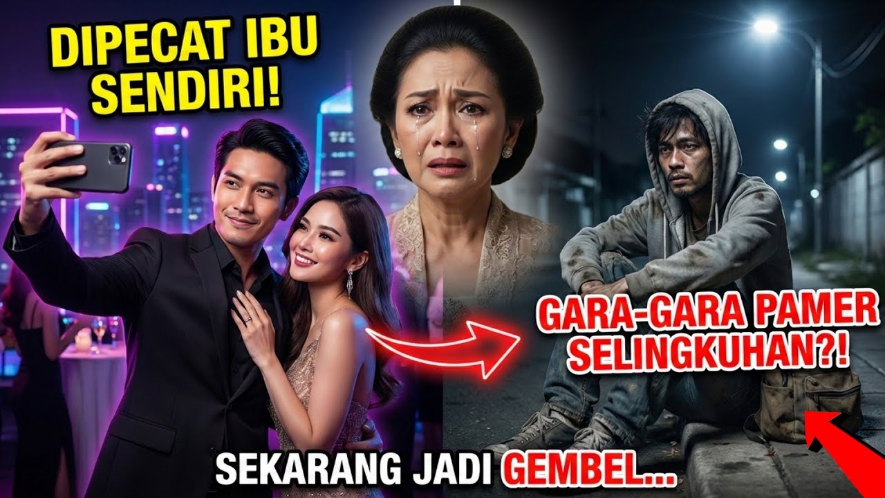 VIRAL❗Pamer Selingkuhan di TikTok, Ibu Kandung Pecat Anaknya Sendiri — Sekarang Jadi Gembel!