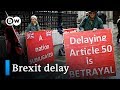 UK parliament votes to delay Brexit | DW News