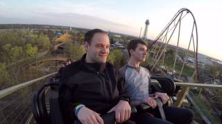 Mystic Timbers Reverse POV - Kings Island - NEW 2017