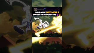 LUFFY USED LIGHTNING AS A FOOTSTEP 😳🔥