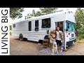 Epic Off-The-Grid School Bus Conversion