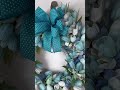 Tulip Wreath,Blue and White Spring Tulip Wreath,Front Door Wreath,Farmhouse Decor,Easter Wre #shorts