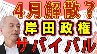 岸田政権 生き残りをかけた〝サバイバル解散〟4月渡米後がベスト！？＆再び蠢く小沢一郎｜#花田紀凱 #月刊Hanada #花田編集長の週刊誌欠席裁判