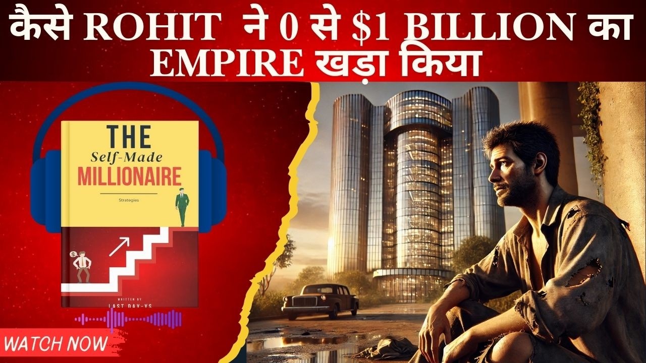How Rohit Built a 1 Billion Empire from Nothing Motivational Story
