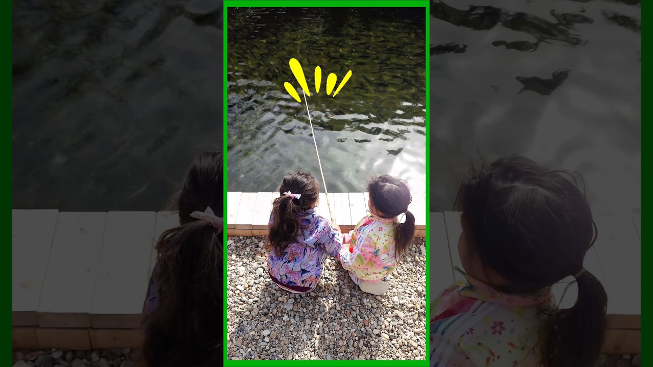 【はじめての魚つり】🤩