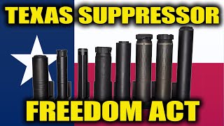 Tax free suppressors in Texas?