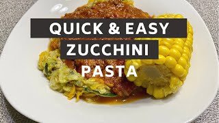 Zucchini Spaghetti Best Zoodles Recipe