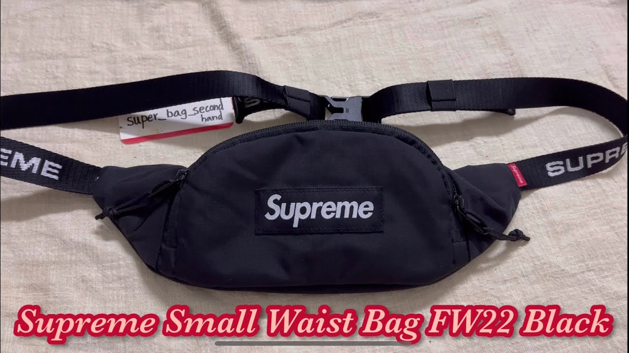 Supreme 22FW Duffle Bag Black