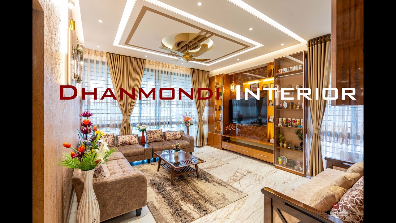 Luxury Apartment Interior Design at Dhanmondi-4 By Compass Architects