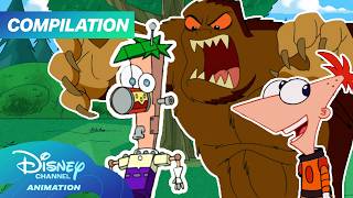 phineas ferb summer full episodes compilation camping adventures