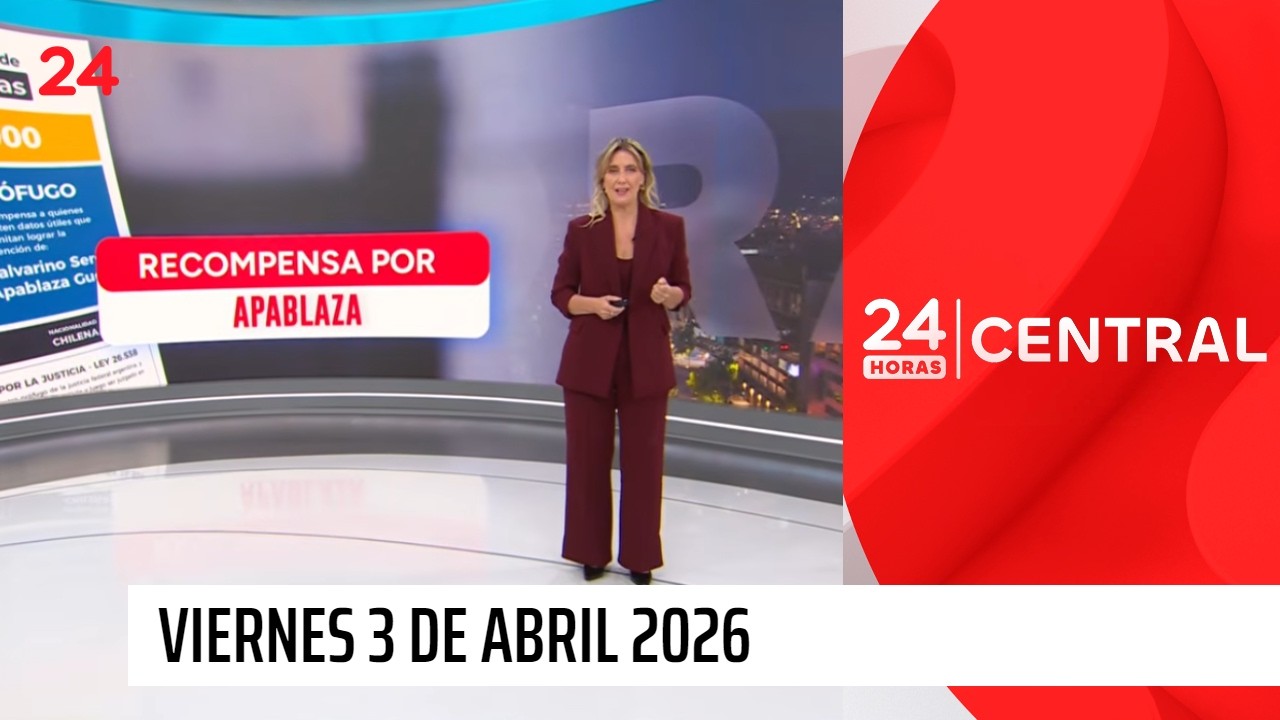 24 Horas Central - viernes 3 de abril 2026