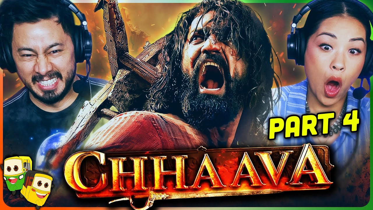 Part 4 - CHHAAVA Movie Reaction! | Vicky Kaushal | Rashmika Mandanna | Akshaye Khanna
