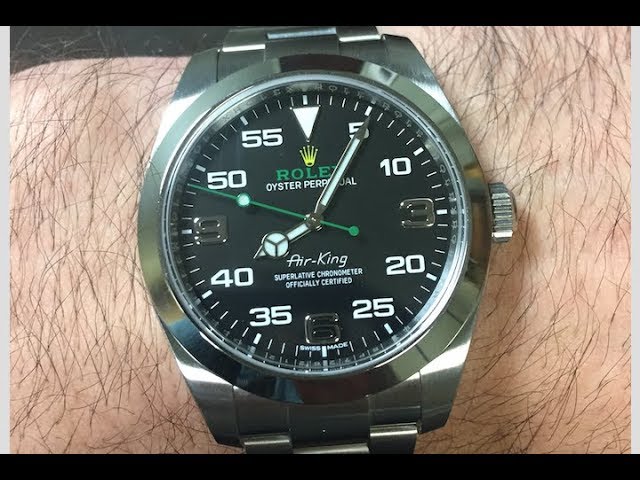 will the rolex air king increase in value