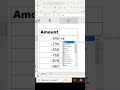 Stop Manually, Try this Hack 😱😱😱😱 #excel #exceltips