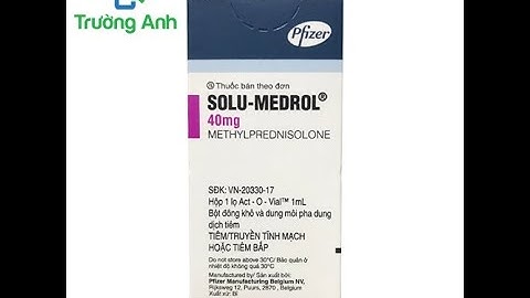 Thuốc solu medrol 40mg giá bao nhiêu